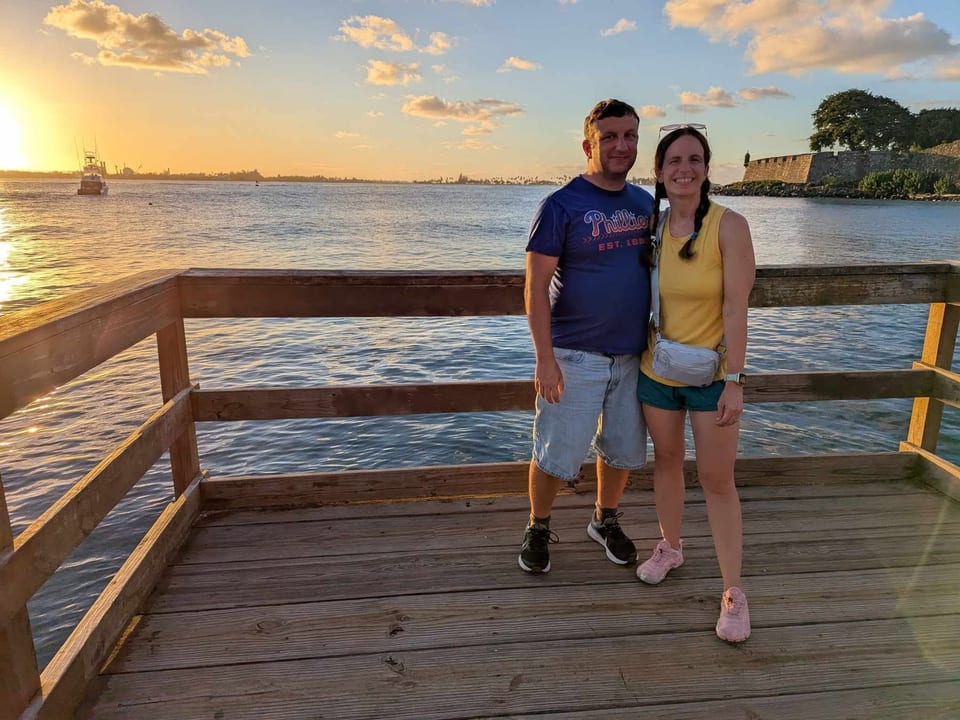Scott in Puerto Rico